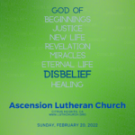 Sermons at Ascension