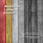 Sermons at Ascension